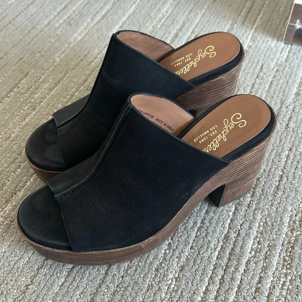 Seychelles invigorated heel sandals black - Picture 3 of 15